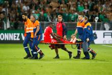 Blessé lors de la 6ème journée de L1 (ASSE-SMCaen - 22/09/18), Romain Genevois a fait son retour avec la réserve en match amical