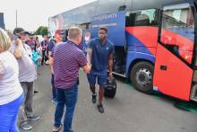 Les joueurs du Stade Malherbe se rendront à Nantes en bus et prendront le départ pour la Loire-Atlantique vendredi en fin de journée