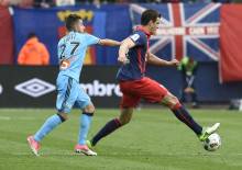 Ivan Santini avait offert le seul but au Stade Malherbe lors du lourd (1-5) revers face à l'OM il y a deux ans à d'Ornano 