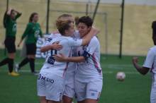 La joie des caennaises après la qualification pour la finale régionale de la Coupe de France