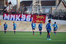 Le Malherbe Normandy Kop était présent pour ce 32e de Coupe de France de l'équipe féminine du Stade Malherbe 