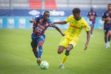 Caleb Zady Sery pourrait disputer ses premières minutes en match officiel avec le Stade Malherbe Caen demain soir