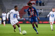 Herman Moussaki compte douze apparitions en professionnel avec le Stade Malherbe Caen cette saison 