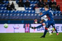 Benjamin Jeannot a offert la victoire au Stade Malherbe en transformant un penalty à 10 minutes de la fin du match