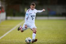 Théo Barré s'est transformé en buteur hier après-midi avec les U19 Nationaux à Boulogne