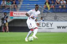 Djibril Diaw et les Caennais ont encaissé un but dans le temps additionnel pour la première fois de la saison