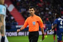 Franck Schneider était au sifflet la saison dernière lors du revers face à l'Olympique de Marseille au Stade Michel d'Ornano