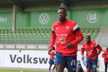 Malik Tchokounté a ouvert le score en début de rencontre en reprenant de la tête un coup-franc frappé par Jessy Pi