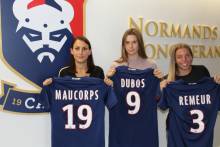 Pauline Maucorps, Manon Dubos et Chloé Remeur évolueront sous les ordres d'Anaïs Bounouar pour cette saison 2019 / 2020