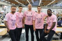 À l'occasion d'Octobre Rose, les joueurs du Stade Malherbe Caen porteront un maillot rose pour affronter le VAFC