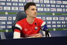Hugo Vandermersch était titulaire vendredi soir lors de la victoire des "rouge et bleu" à Chambly
