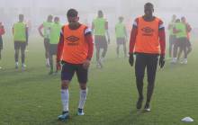 Anthony Gonçalves et Malik Tchokounté ont participé normalement à la séance de ce mardi matin avec le reste du groupe