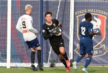 Sullivan Péan gardait le but du Stade Malherbe Caen samedi soir lors de la réception du RC Pacy-Ménilles