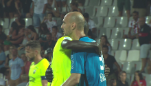 Avec 6 arrêts réalisés face à l'AC Ajaccio, le portier Caennais a été élu homme du match pour sa première sous le maillot du SMC