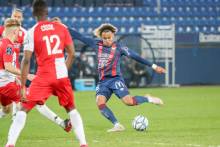Quelques jours aprèsa sa bonne performance face à l'ESTAC, Alexis Beka Beka a de nouveau été très actif hier soir