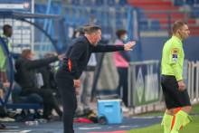 Fabrice Vandeputte s'est montré déçu du résultat obtenu face à l'USL Dunkerque hier soir à d'Ornano