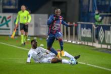 Caleb Zady Sery et les Caennais ont réussi à revenir au score face aux Grenoblois en seconde période