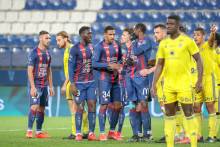 Les Caennais ont pu ouvrir le score sur un corner frappé par Yoann Court en première période face à Pau
