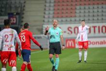 Bartolomeu Varela a arbitré les joueurs du Stade Malherbe Caen pour la dernière fois sur la pelouse de l'AS Nancy (1-0)