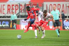 Caleb Zady Sery a été l'auteur de la seule frappe cadrée du Stade Malherbe en début de seconde période hier soir face à Nancy