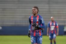 Kélian Nsona fait partie des plus jeunes joueurs et buteurs de la Ligue 2 BKT pour cette saison 2020 / 2021 