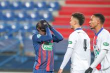 Caleb Zady Sery a eu une occasion en or pour égaliser en 5 minutes de la fin du match face aux Parisiens