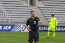 Nicolas Rainville avait arbitré le Stade Malherbe Caen sur la pelouse du Paris FC cette saison 