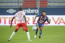 Yoël Armougom et les joueurs du Stade Malherbe Caen n'ont toujours pas perdu à d'Ornano