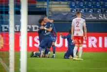Nicholas Gioacchini a offert la victoire au Stade Malherbe Caen au bout du suspens face l'AS Nancy Lorraine