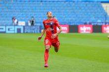 En frappant le penalty face au Havre samedi après-midi, Yacine Bammou a offert la victoire aux "rouge et bleu"