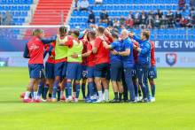 Les joueurs du Stade Malherbe Caen comptent quatre points après deux journées de Ligue 2 BKT 