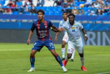 Nicholas Gioacchini et les joueurs du Stade Malherbe Caen ont décroché leur premier succès de la saison