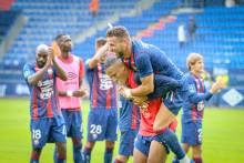 La joie de Yacine Bammou et Anthony Gonçalves après cette première victoire de la saison samedi dernier