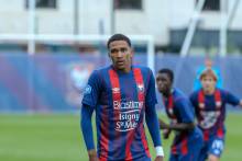 Andréas Hountondji a inscrit son deuxième but en deux rencontres avec les U19 Nationaux du Stade Malherbe