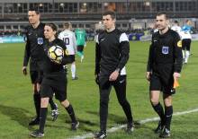 Stéphanie Frappart avait arbitré le Stade Malherbe Caen lors du 32e de Coupe de France en janvier 2018