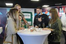 Le salon connecté était occupé par l'antenne centre-manche de Groupama à l'occasion de la réception d'Amiens