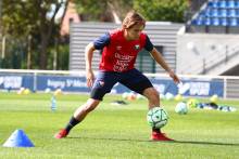 Loup Hervieu et les joueurs du Stade Malherbe Caen débutent leur préparation face au Paris FC