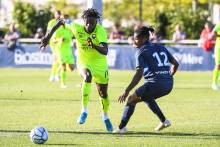Herman Moussaki et les Caennais ont largement dominé la seconde période sans trouver le chemin du but