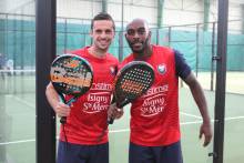 Jonathan Rivierez et Jessy Pi ont remporté le tournoi de padel organisé par le staff pendant cette trêve hivernale