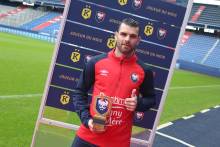 Yoann Court a été désigné joueur du mois d'octobre Künkel par les supporters du Stade Malherbe Caen
