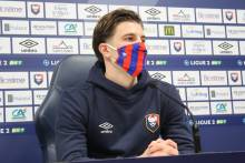 Pascal Dupraz et Hugo Vandermersch ont évoqué le déplacement sur la pelouse de l'AJ Auxerre devant la presse ce midi