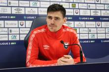 Jessy Deminguet a répondu aux questions des journalistes avant la réception du Clermont Foot demain soir