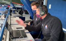Benjamin Jeannot et Jessy Pi ont profité de la trêve internationale pour jouer les commentateurs à d'Ornano