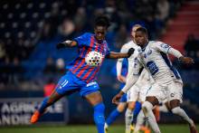 Le premier but d'Armand Gnanduillet en championnat avec le Stade Malherbe Caen