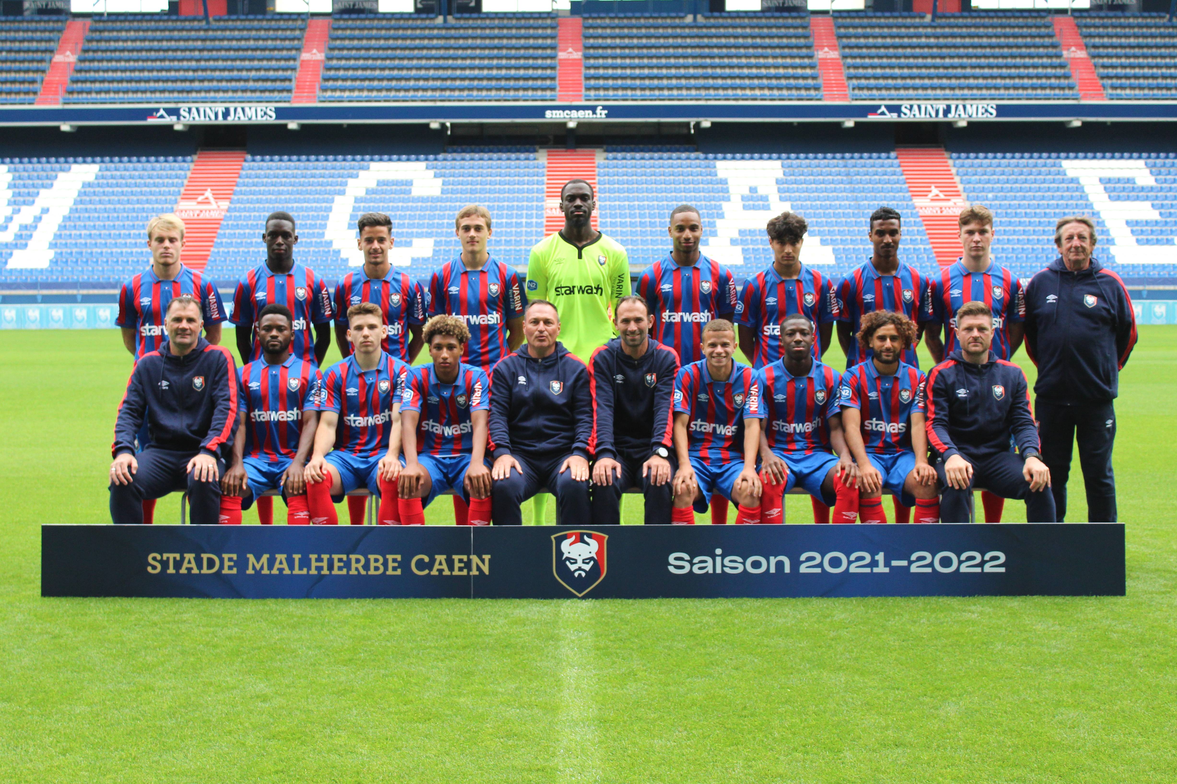 Stade Malherbe Caen Calvados Basse-Normandie - équipe Réserve 2021-2022