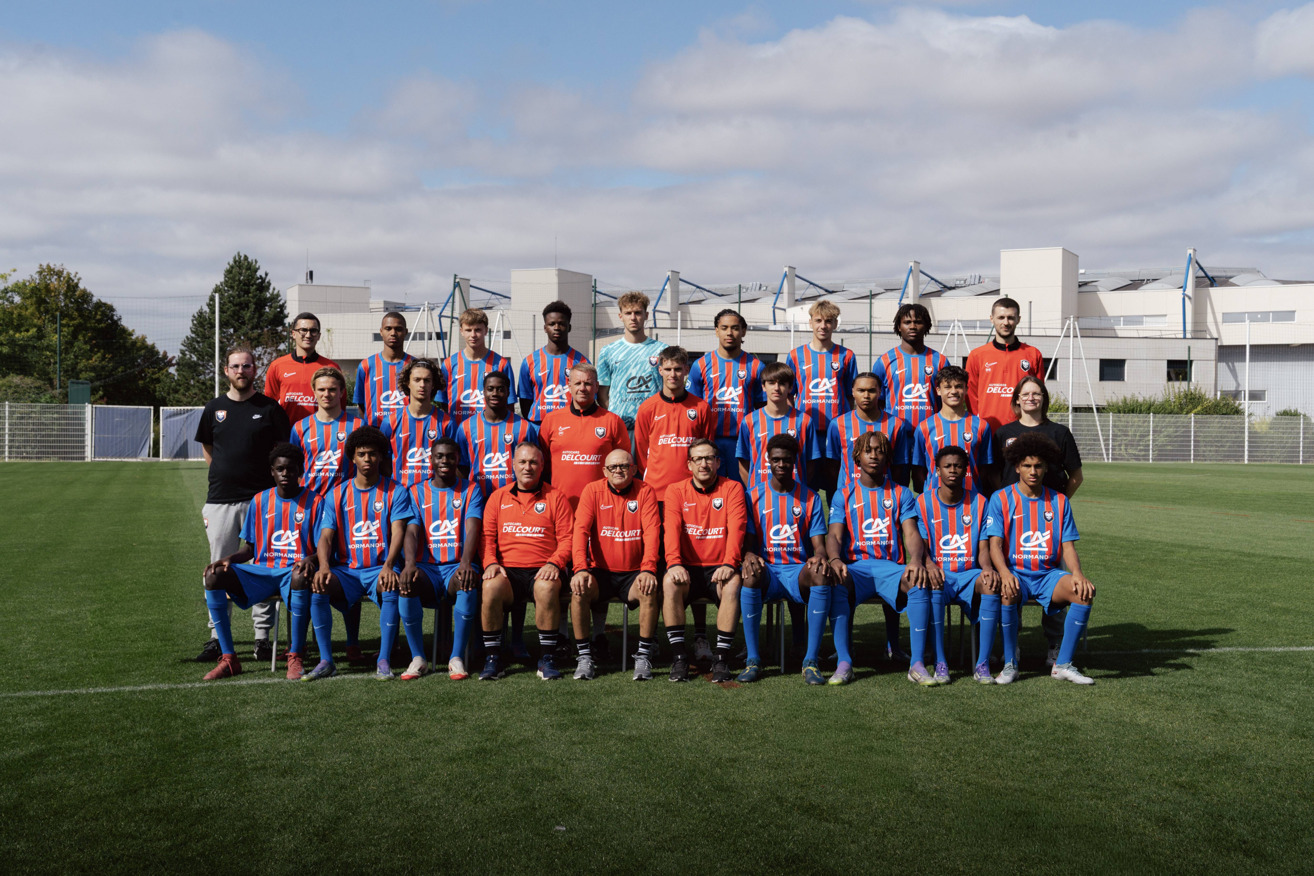 Stade Malherbe Caen Calvados Basse-Normandie - équipe U19 2025-2026
