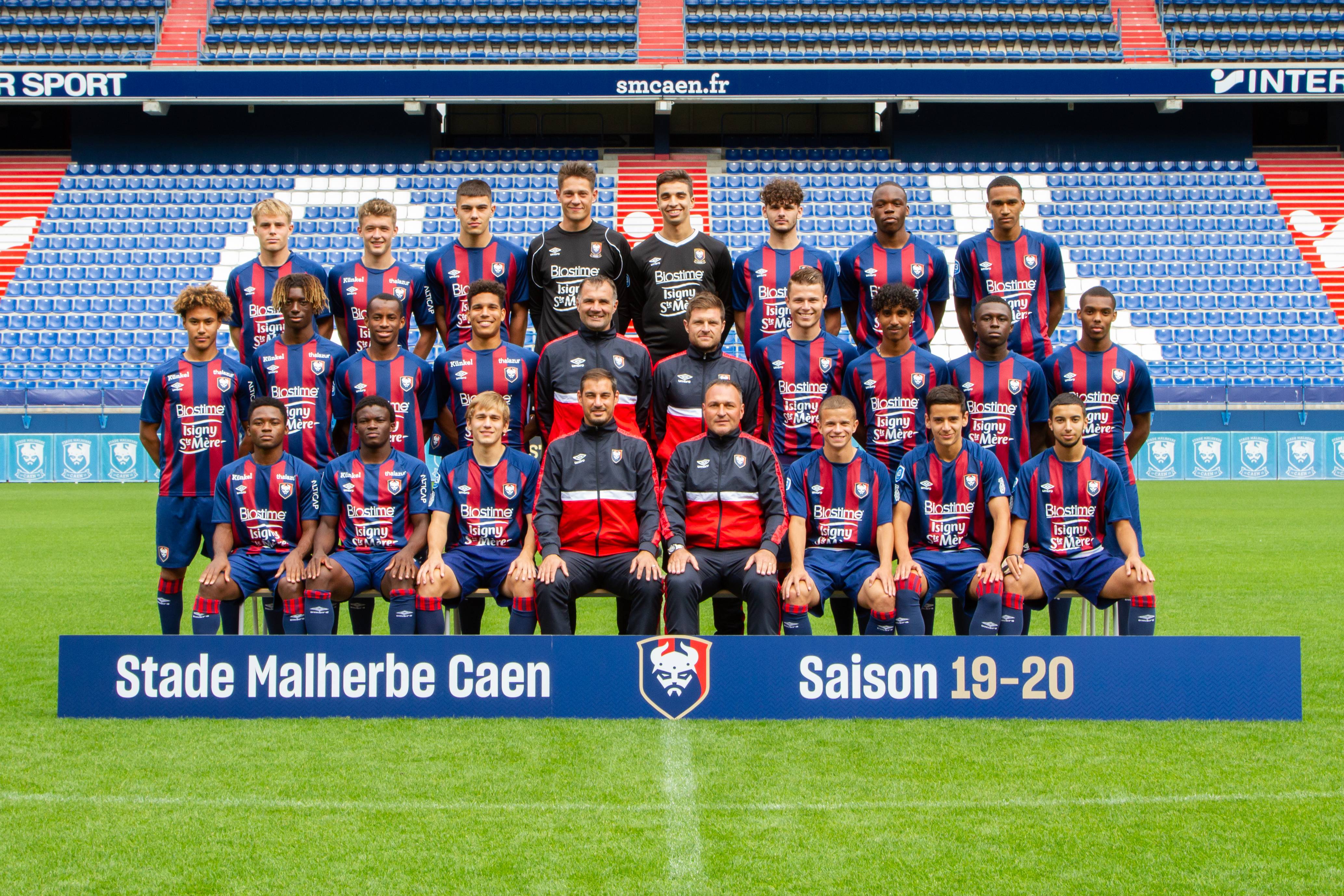 Stade Malherbe Caen Calvados Basse-Normandie - équipe Réserve 2019-2020