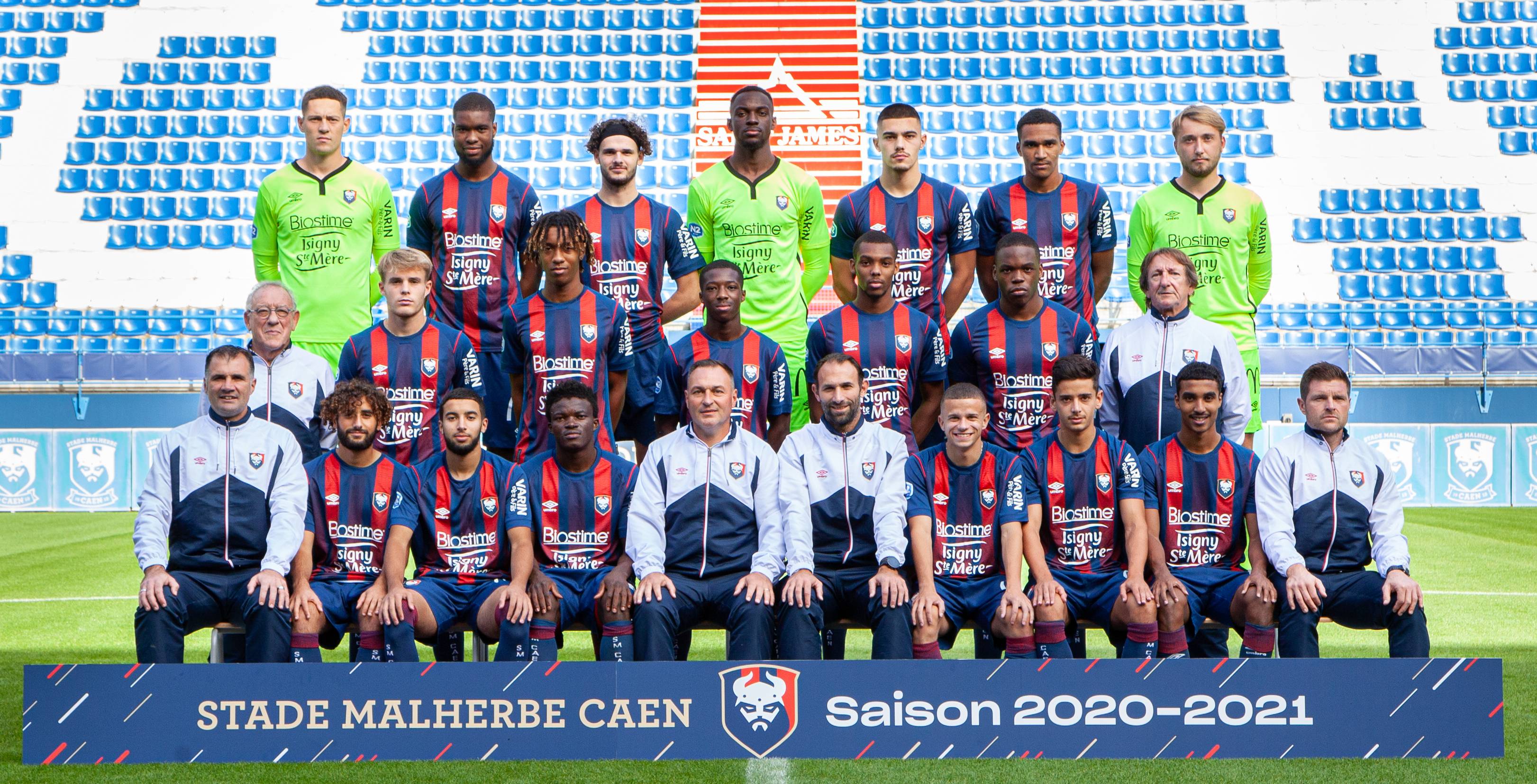 Stade Malherbe Caen Calvados Basse-Normandie - équipe Réserve 2020-2021