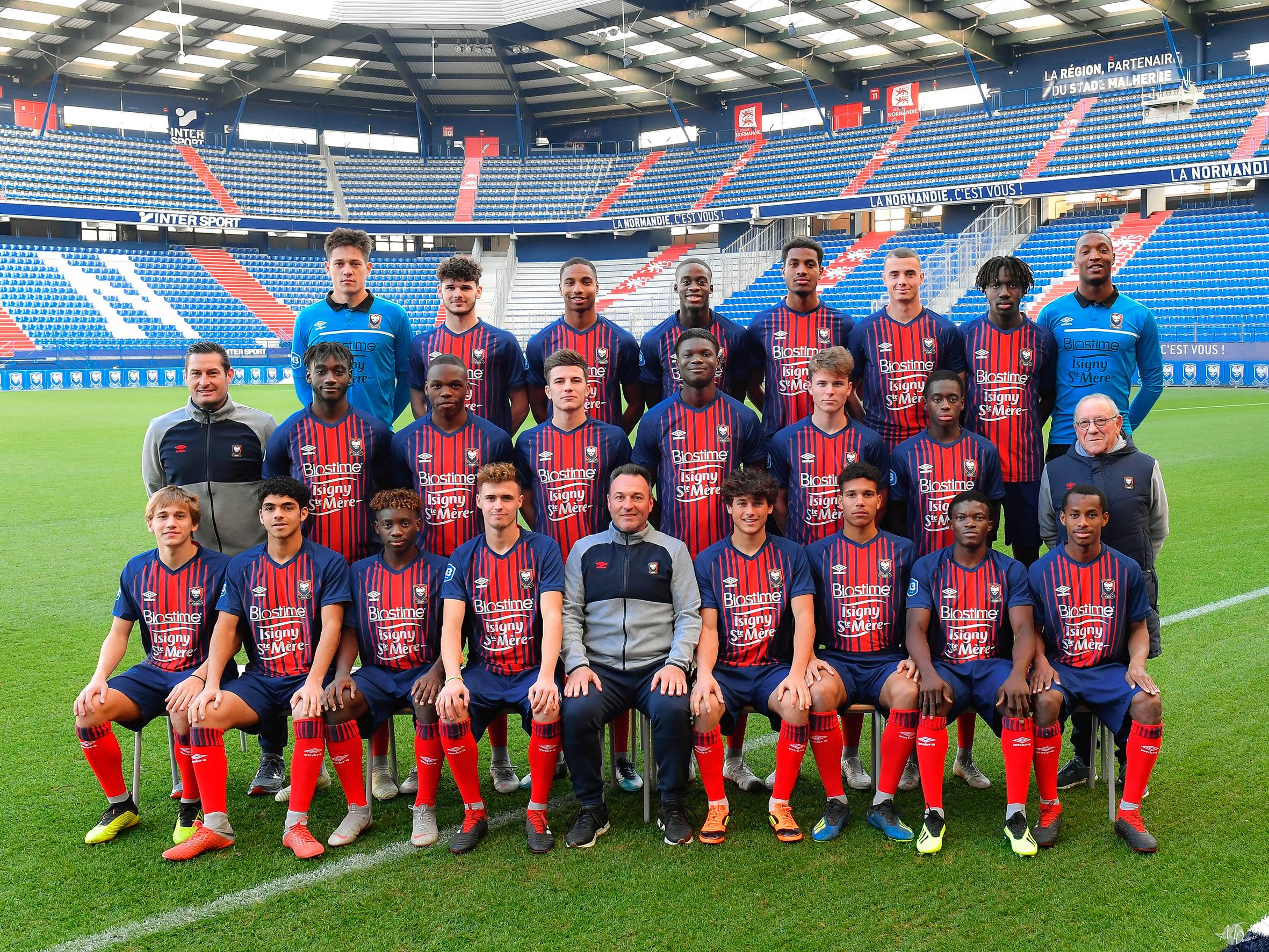 Stade Malherbe Caen Calvados Basse-Normandie - équipe Réserve 2018-2019