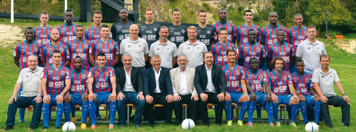 Stade Malherbe Caen Calvados Basse-Normandie - équipe Première 2014-2015